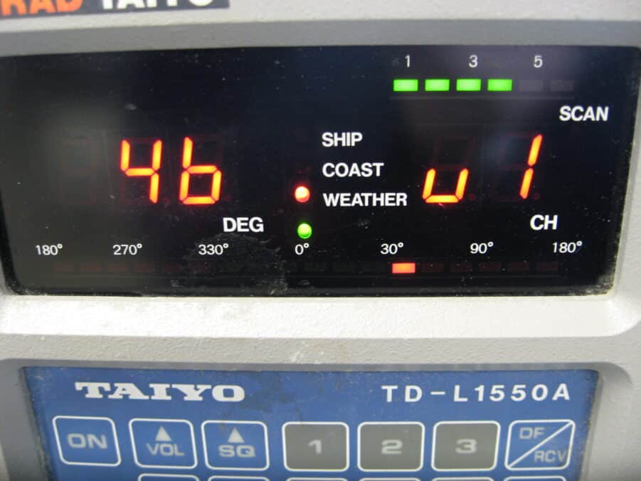 Simrad/Taiyo VHF Automatic Digital Direction Finder System TD-L1550A W/ EA-351A - Image 6