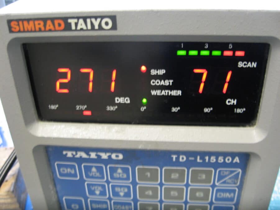 Simrad/Taiyo VHF Automatic Digital Direction Finder System TD-L1550A W/ EA-351A - Image 5