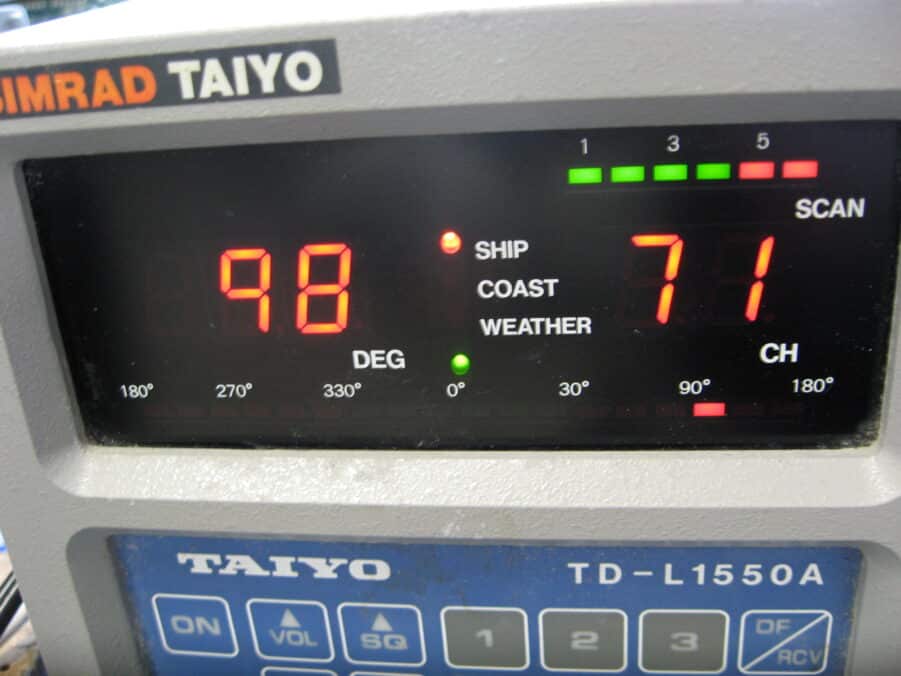 Simrad/Taiyo VHF Automatic Digital Direction Finder System TD-L1550A W/ EA-351A - Image 3
