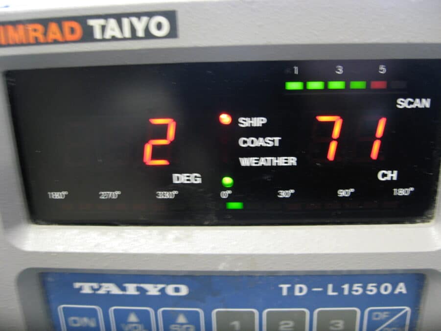 Simrad/Taiyo VHF Automatic Digital Direction Finder System TD-L1550A W/ EA-351A - Image 2