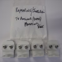 Intellian Raymarine *LOT OF 4* Dome Mounting Brackets for Upper Lid