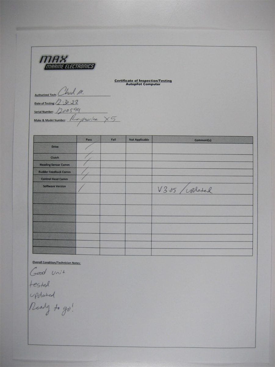 Raymarine - Smartpilot X5 - Wheelpilot Processor - E12091/Tested/90-Day Warranty - Image 11