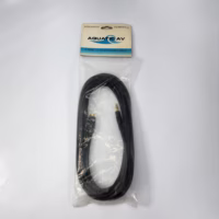 Aquatic AV AQ-IREXT-12 - 3.5mm 12-Foot Water Resistant Extension Cable - New