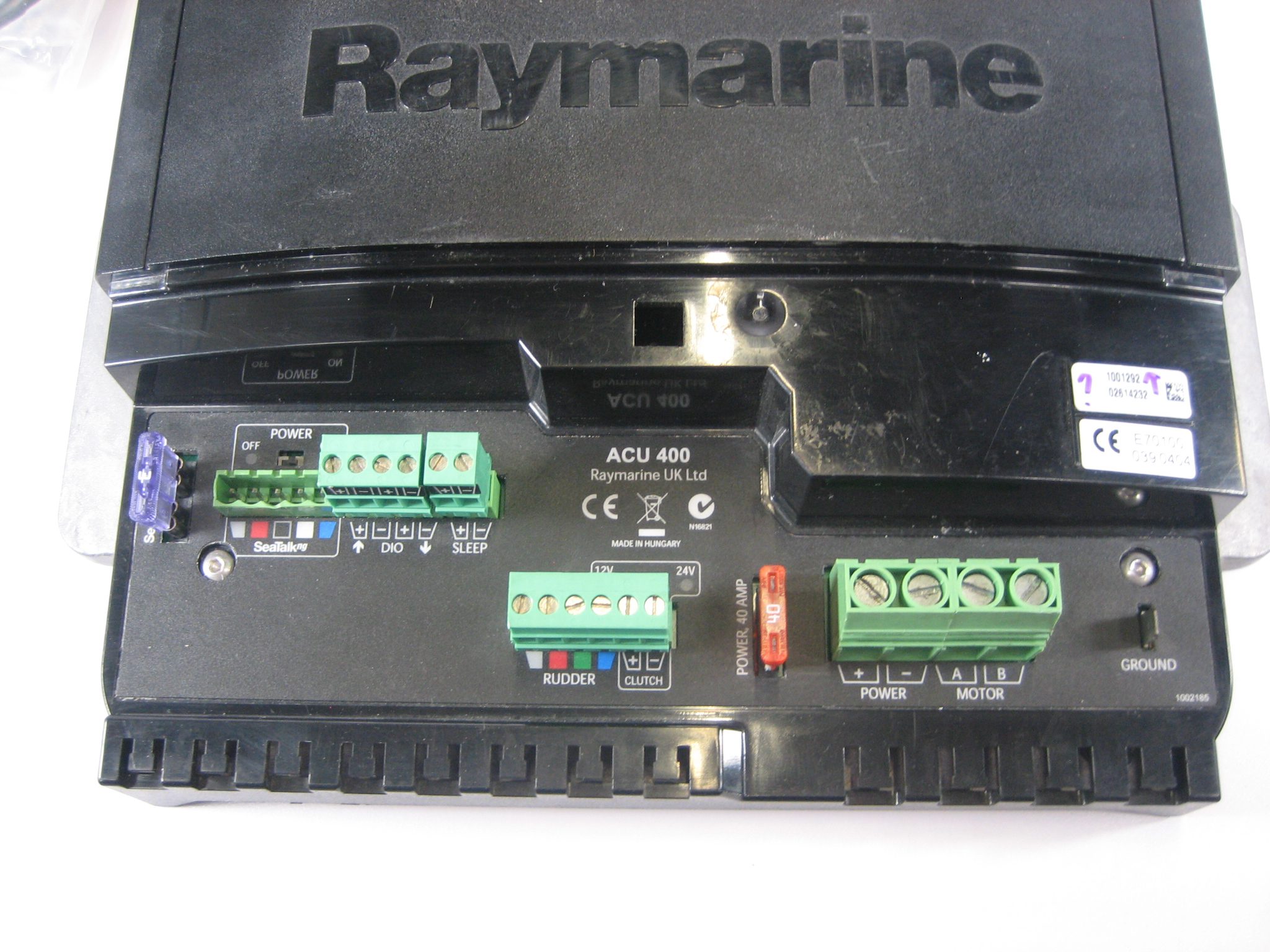 Raymarine Evolution Autopilot ACU400 Actuator Control Unit/E70100/Tested Max Marine