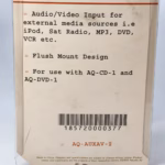 Aquatic AV AQ-AUXAV-2 AV Auxiliary/AV Input for CD/DVD Media Control Center -New - Image 8