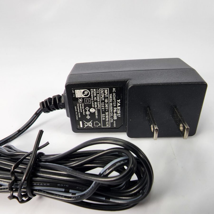 Yaesu PA-48B AC Adapter - 100-240VAC 50/60Hz 0.2A In - 12VDC 0.5A Out - New - Image 5