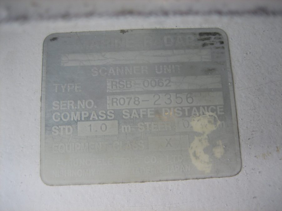 Furuno 1941MK2 6KW Radar Pedestal RSB-0062-055 - Image 6