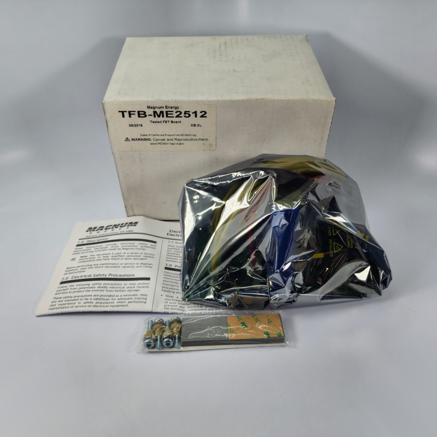 Magnum Energy/Dimensions TFB-ME2512 FET Board - New Old Stock - Free Shipping
