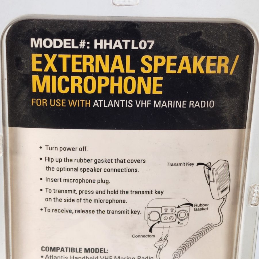 Uniden HHATL07 Handheld Speaker/Microphone For Atlantis Radio - New - Free Ship - Image 9