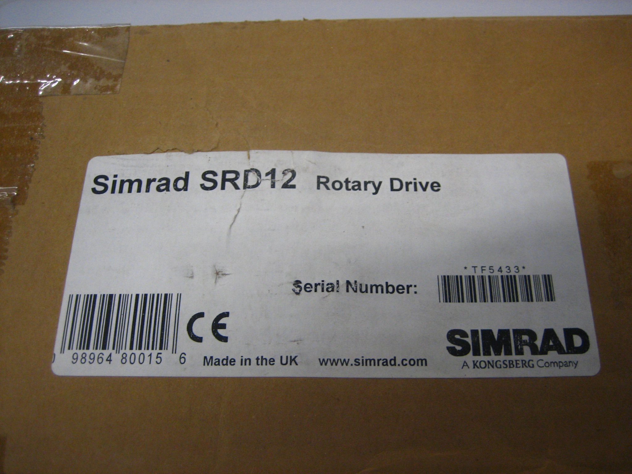 Simrad SRD12 Rotary Autopilot Drive Unit NEW Mechanical for Cable