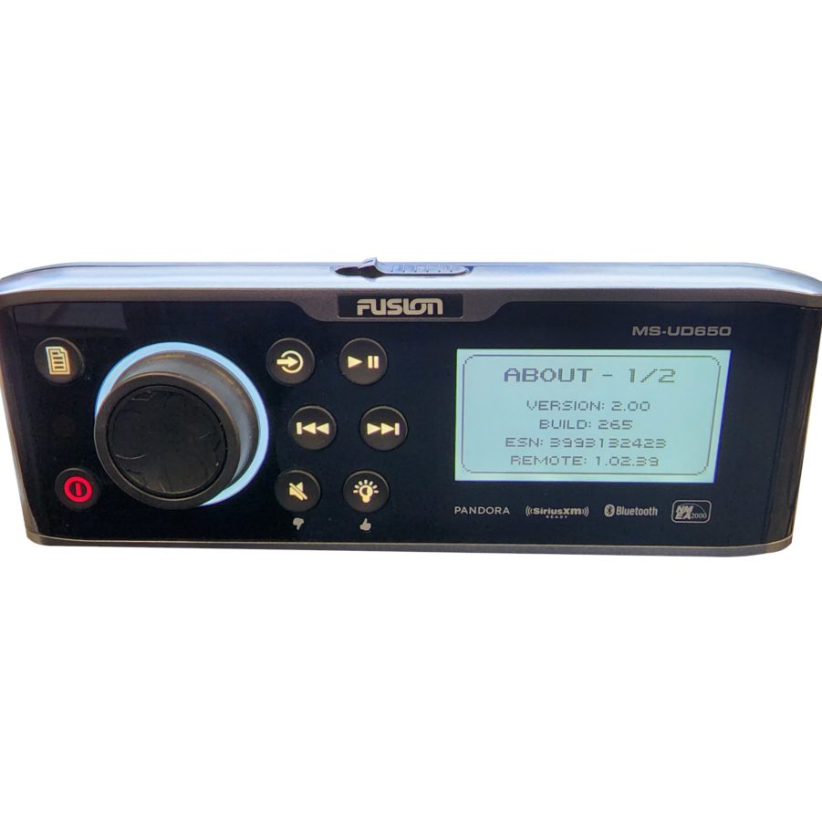 Fusion - MS-UD650 Marine Entertainment System with Uni-Dock - TESTED - WORKING - Image 11