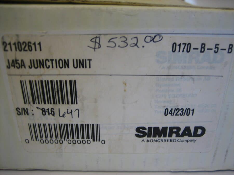 Simrad/Robertson J45A Junction Unit Good Condition - Image 3