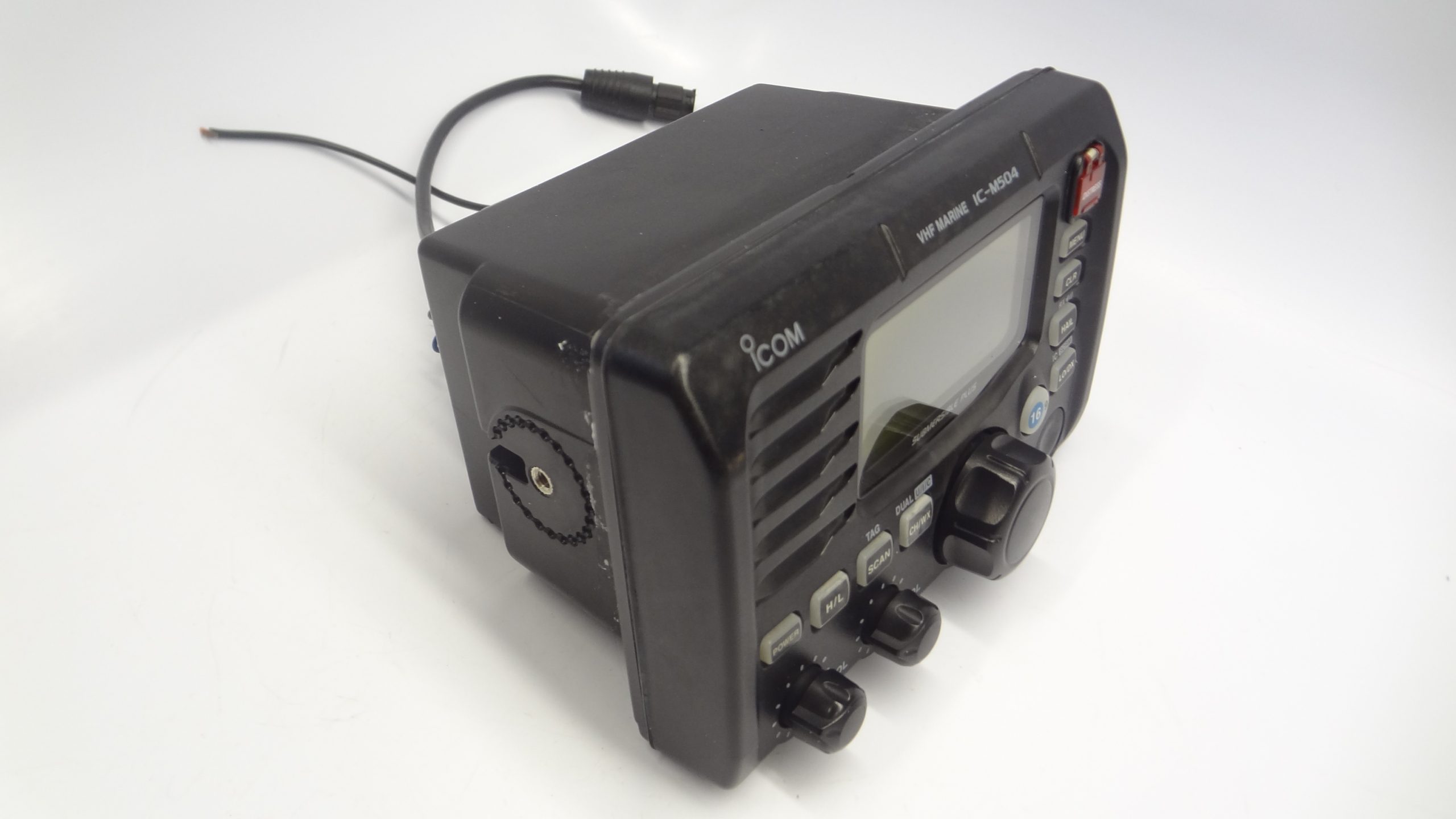 ICM504 Submersible Fixed Mount VHF Radio Transceiver Unit No NMEA
