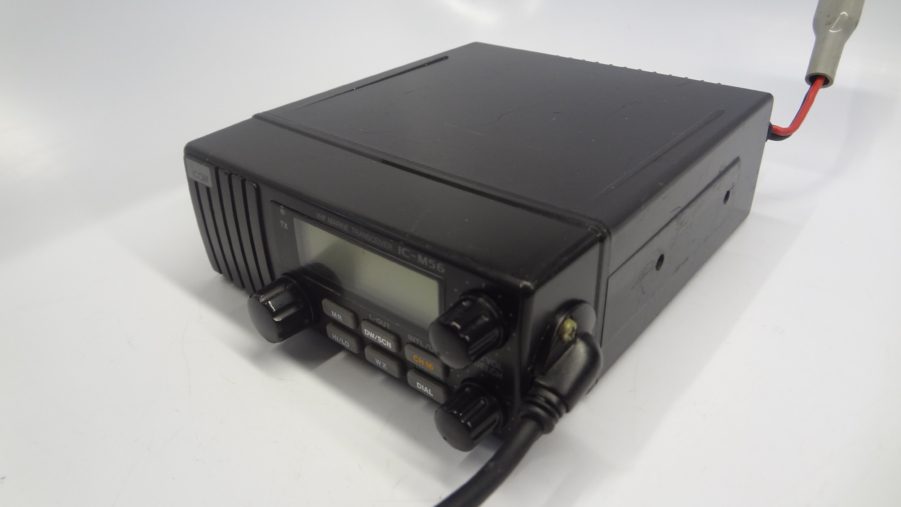 Icom IC-M56 Submersible Marine VHF Radio Transceiver Unit w/ Hand Microphone - Image 3