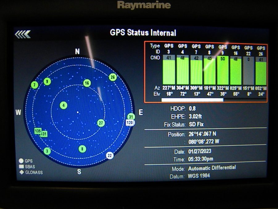 Raymarine c97 Multifunction Display *Internal Sonar*E70012 -Tested- 90 Day Warr! - Image 8