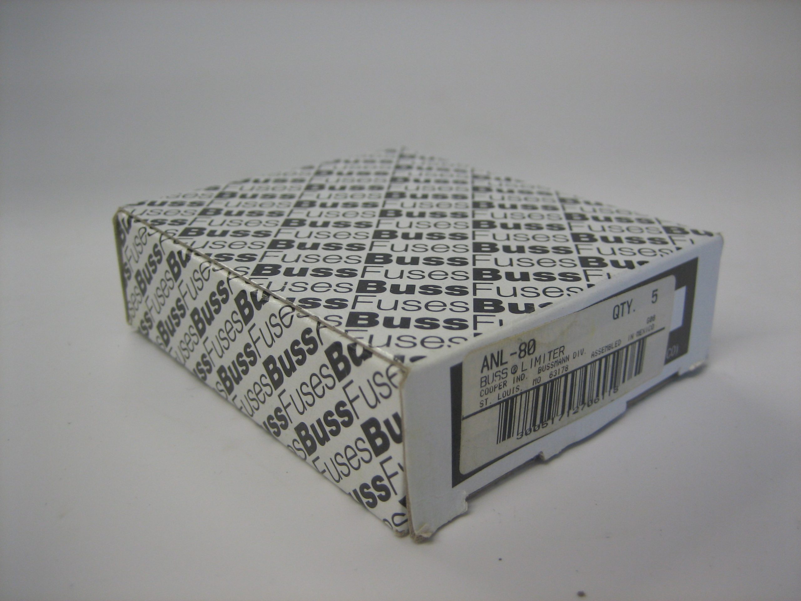 QTY 5 Bussman ANL-80 Limiter Fuses for Marine and Industrial
