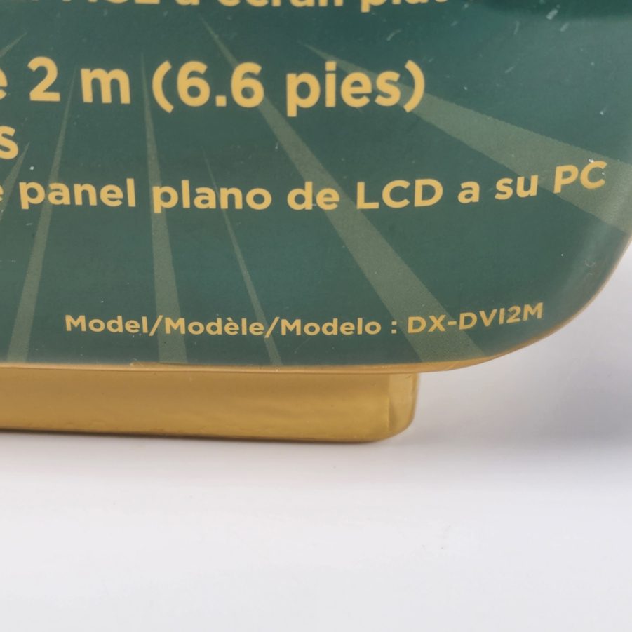 Dynex DX-DV12M - 2M (6.6ft) Digital Interface Cable DVI to DVI - New Old Stock - Image 12