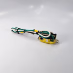 Leviton 30 Amp 125-Volt 3-Wire Locking Single Outlet - L5-30 - Yellow - w/ Wires - Image 5