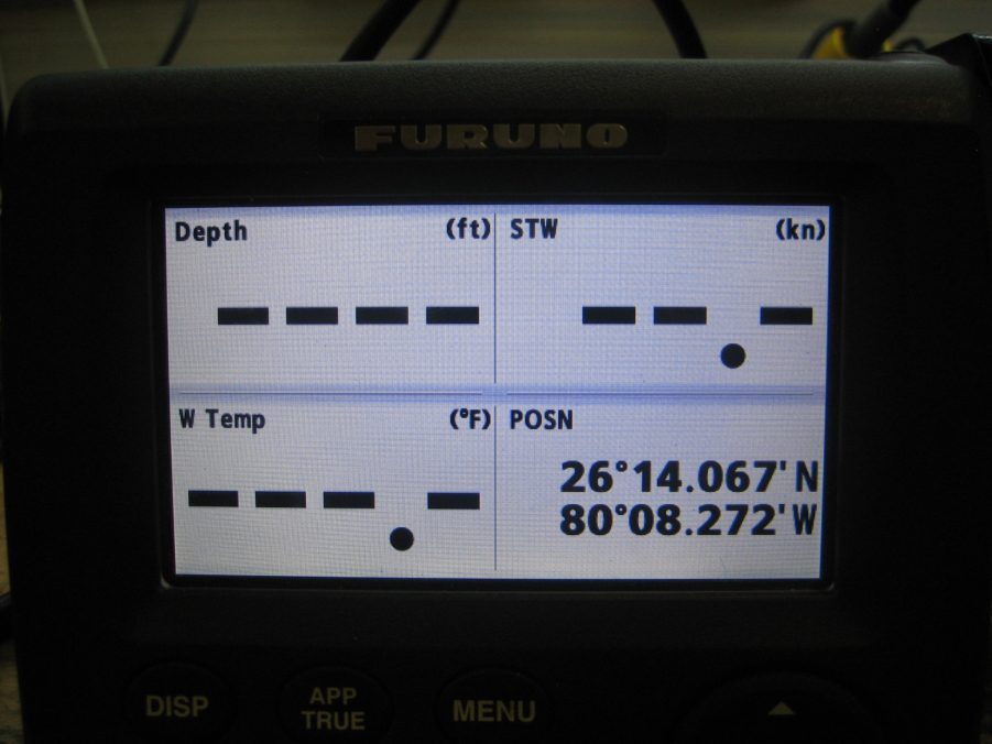 Furuno RD-33 Navigational Data Organizer - Color N2K Data Display ...