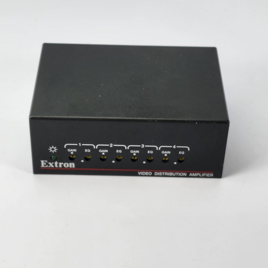 Extron MDA 4V EQ – 4 Output Video Gain Control Distribution Amplifier – TESTED - Image 2