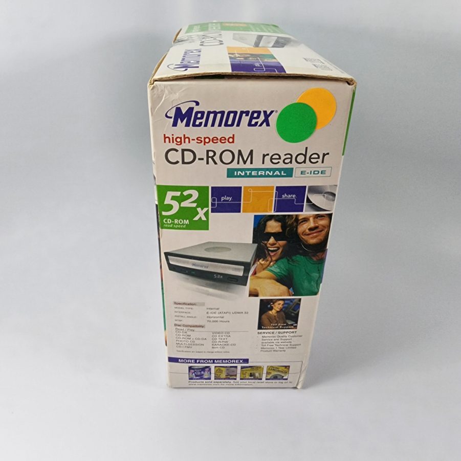 Memorex CD-ROM Reader Internal E-IDE 52X CD-ROM Read Speed - MRX52AJI-20 - New - Image 7