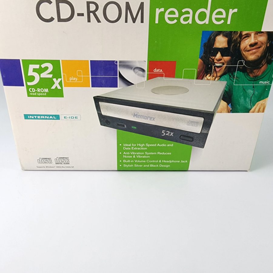 Memorex CD-ROM Reader Internal E-IDE 52X CD-ROM Read Speed - MRX52AJI-20 - New - Image 5