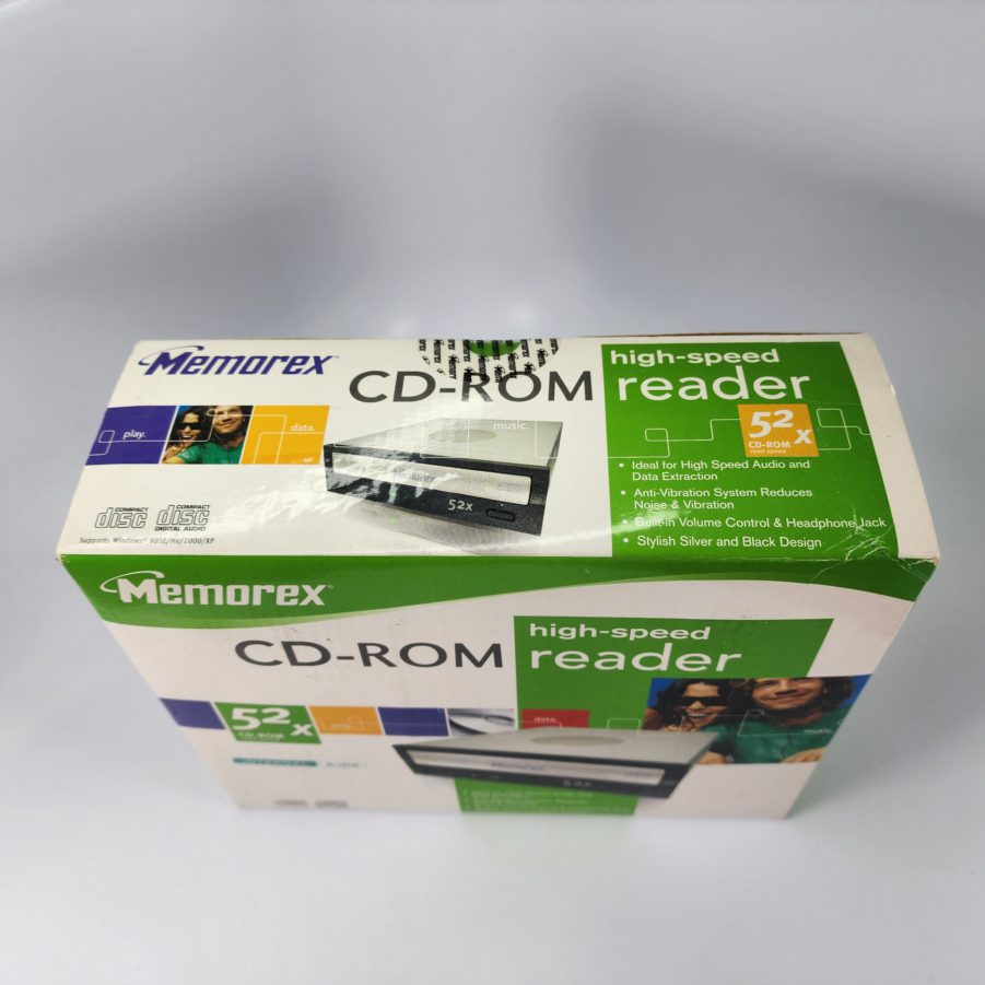 Memorex CD-ROM Reader Internal E-IDE 52X CD-ROM Read Speed - MRX52AJI-20 - New - Image 2