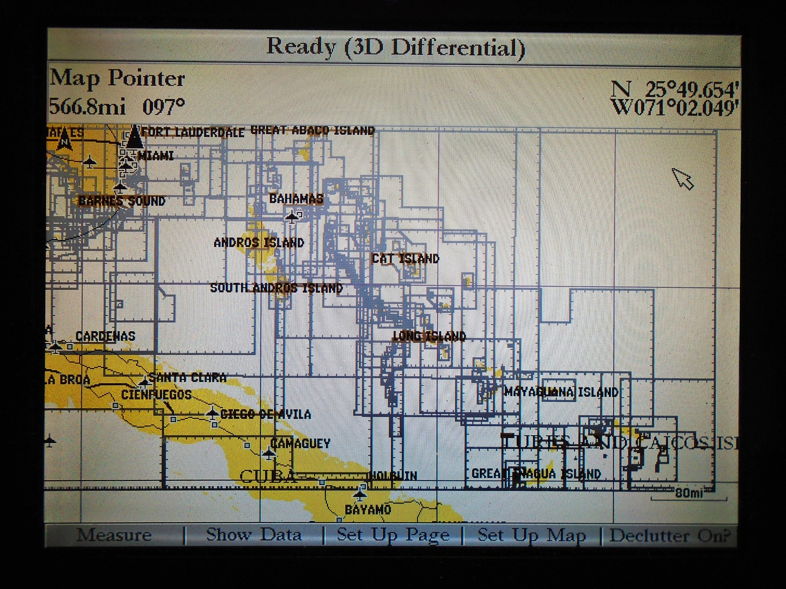 Garmin BlueChart Data Card (Jacksonville To Bahamas To Mo) MUS603X Jul