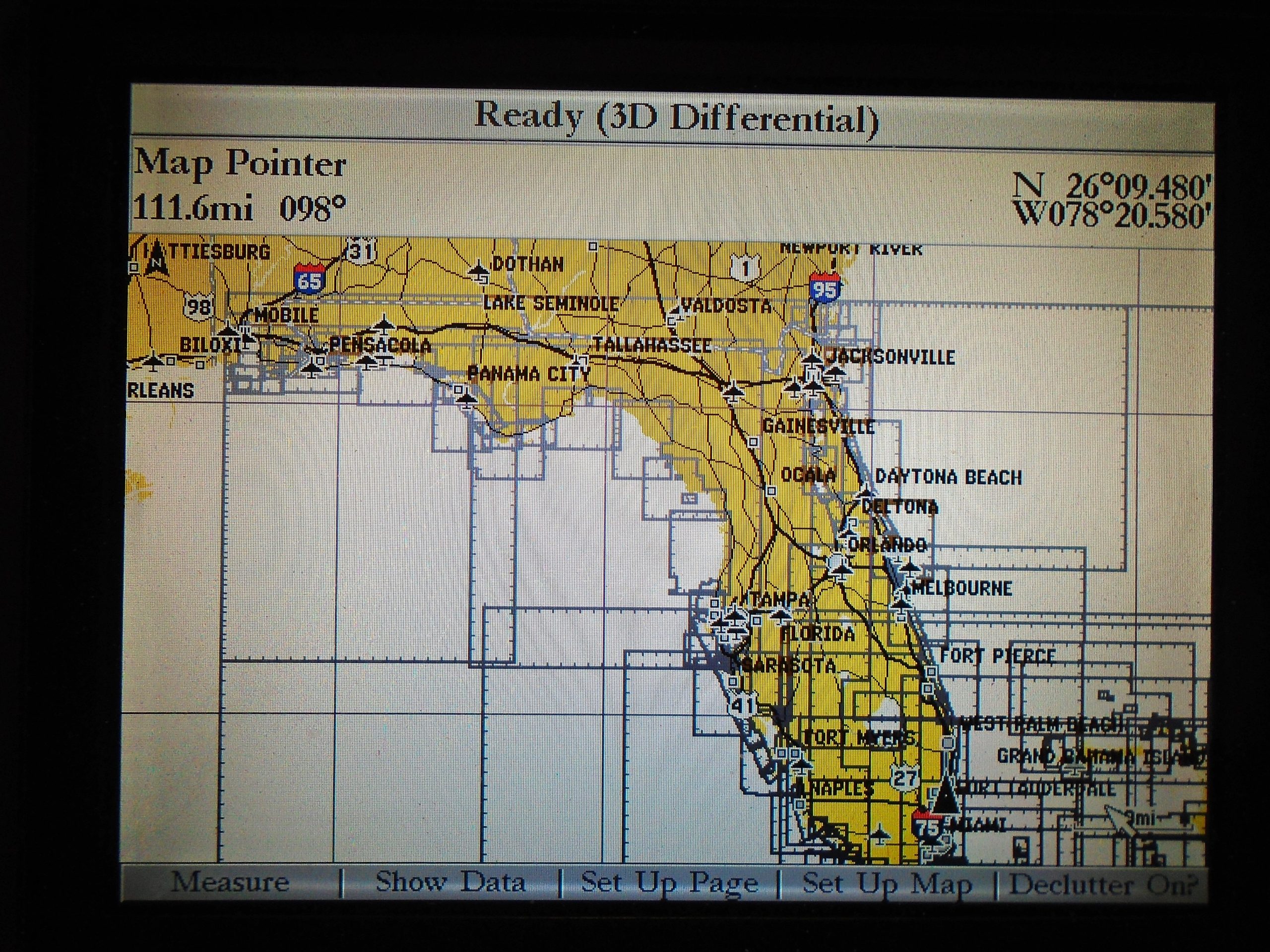 Garmin BlueChart Data Card (Jacksonville To Bahamas To Mo) MUS603X Jul