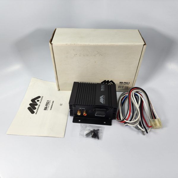 Marine Audio Power Amplifier 80W 2Channel MAPA2.1 New Old Stock