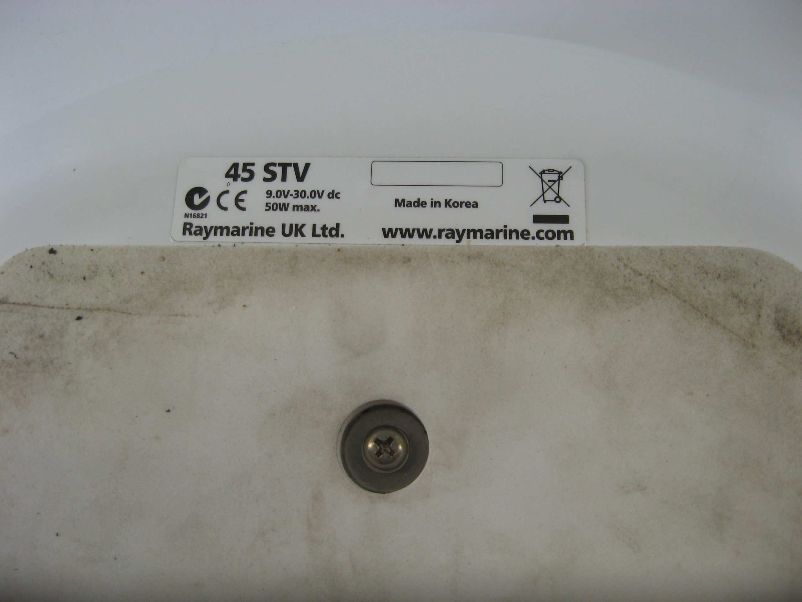 Raymarine 18" Satellite TV Antenna Empty Dummy Dome Raymarine 45STV