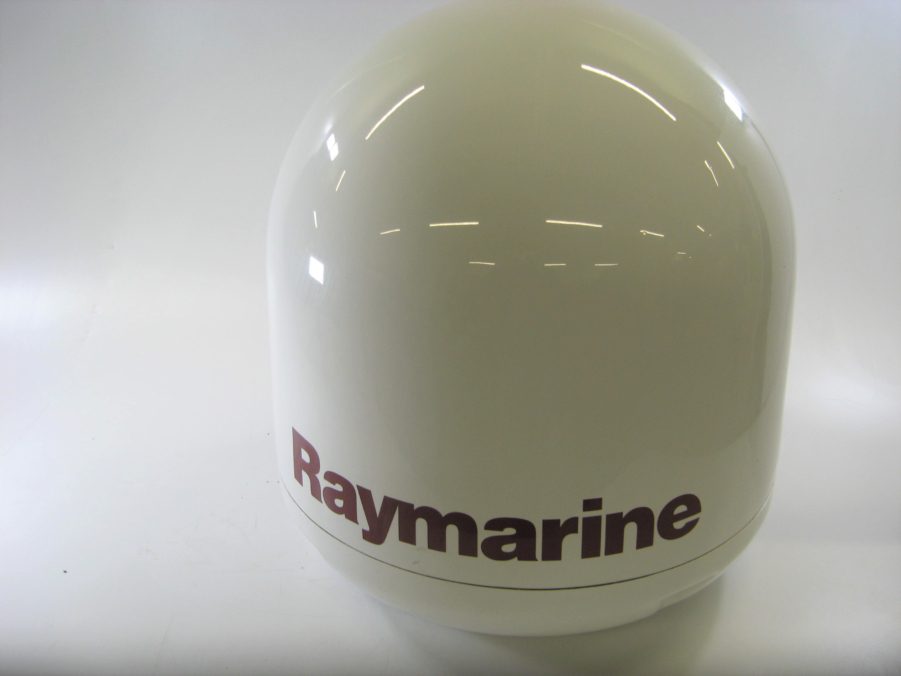 Raymarine 18" Satellite TV Antenna Empty Dummy Dome Raymarine 45STV Dome Only!!! Max Marine