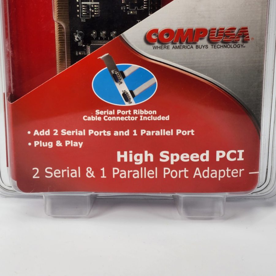 CompUSA 271773 High Speed PCI 2 Serial & 1Parallel Port Adapter - New Old Stock - Image 6
