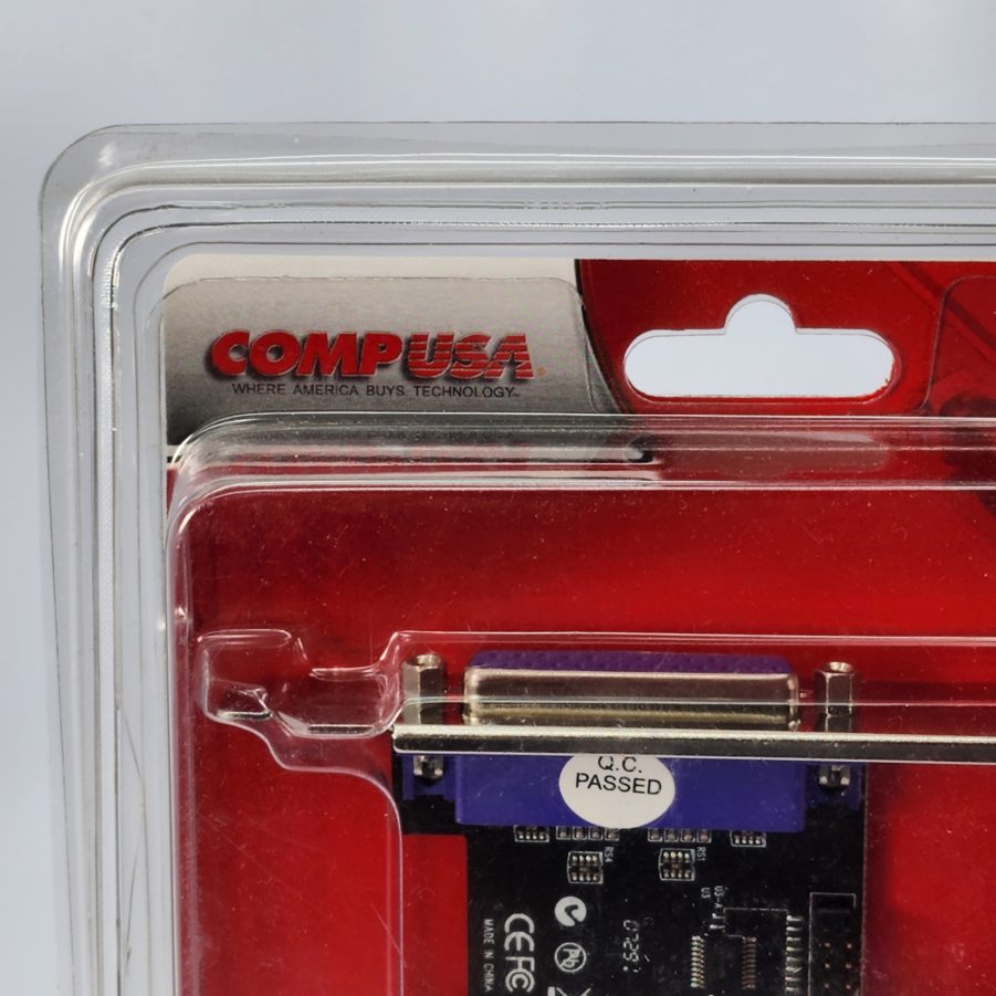 CompUSA 271773 High Speed PCI 2 Serial & 1Parallel Port Adapter - New Old Stock - Image 3