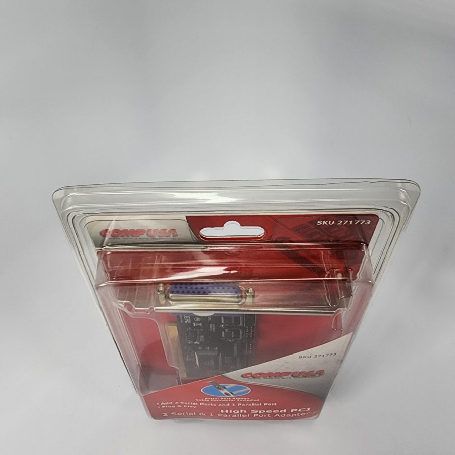 CompUSA 271773 High Speed PCI 2 Serial & 1Parallel Port Adapter - New Old Stock - Image 2