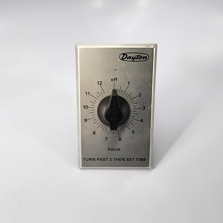 Dayton Electric 12 Hour Timer Without Hold Feature - 2EO52C - Image 2