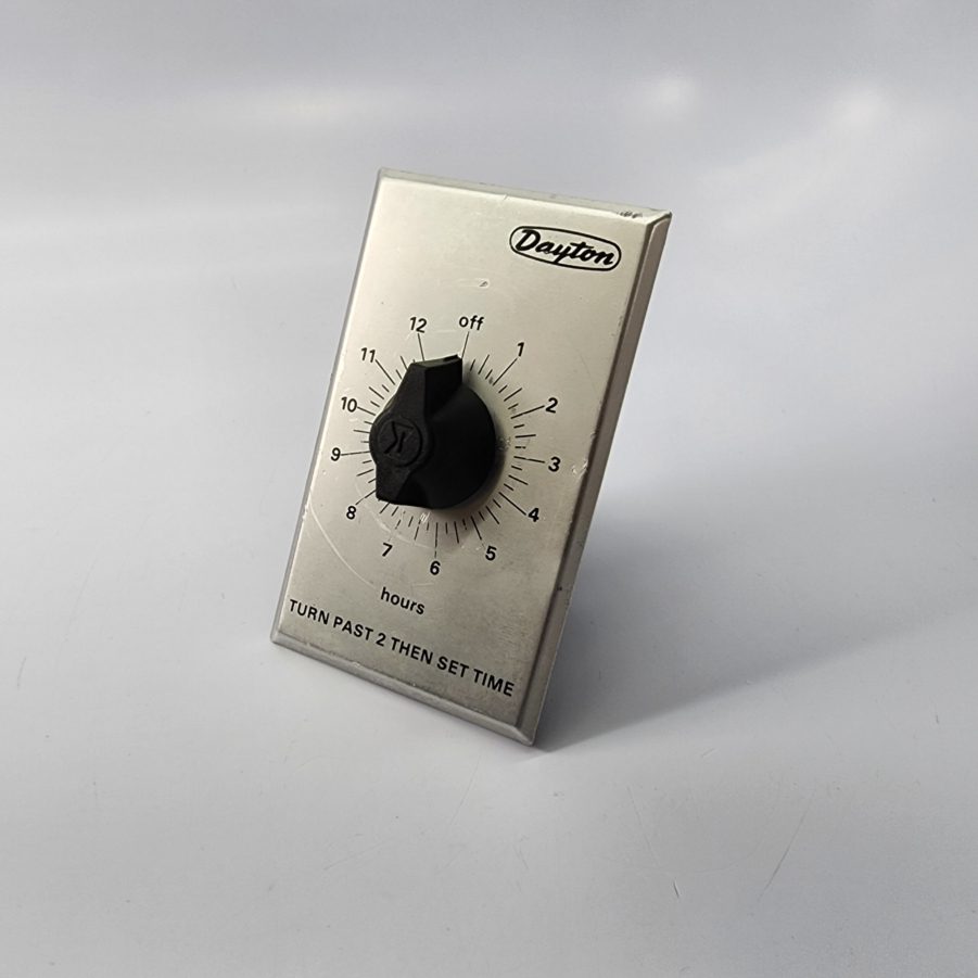 Dayton Electric 12 Hour Timer Without Hold Feature - 2EO52C