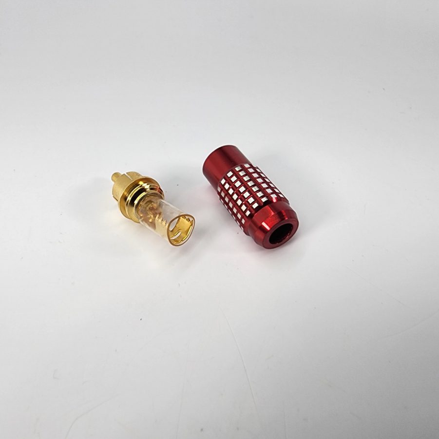[Set of 20] MIC14RED - Premium Red RCA Male Plug Solder Type Audio Video Adapter - Image 8