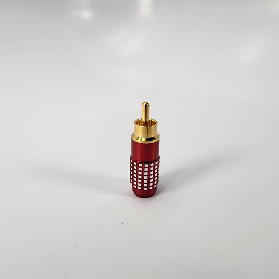 [Set of 20] MIC14RED - Premium Red RCA Male Plug Solder Type Audio Video Adapter - Image 4
