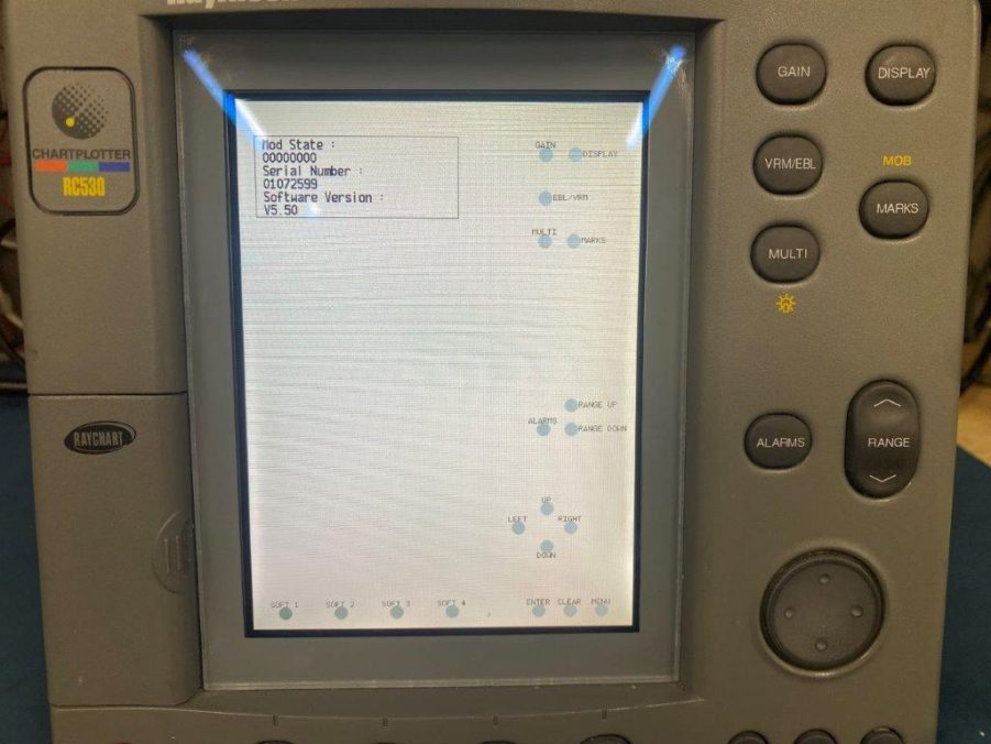 Raytheon Pathfinder RC530 HSB1 Display w/ Sun Cover - E32020 - *NEW LCD** - Image 11