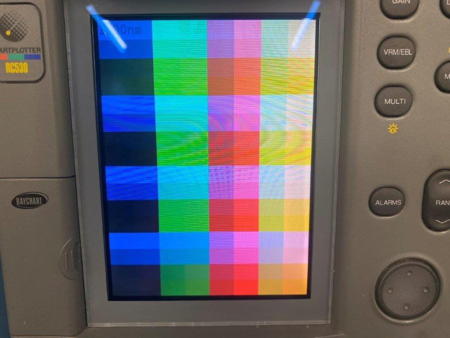 Raytheon Pathfinder RC530 HSB1 Display w/ Sun Cover - E32020 - *NEW LCD** - Image 10
