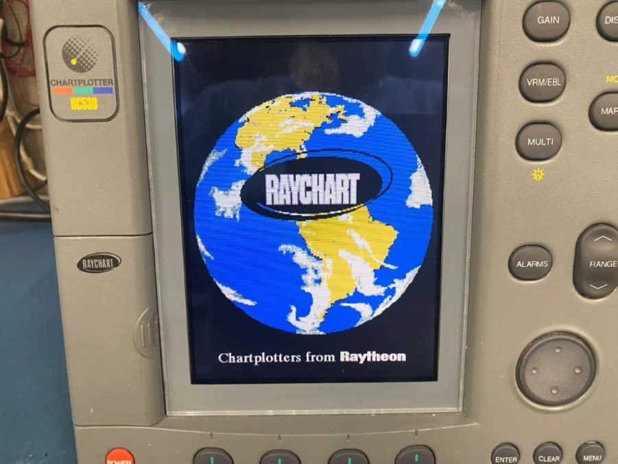 Raytheon Pathfinder RC530 HSB1 Display w/ Sun Cover - E32020 - *NEW LCD** - Image 6