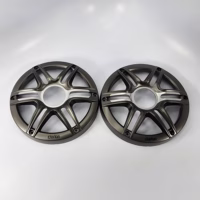 [1 Pair] Clarion Gray Sport Grilles for CMSP-771RGB-SWG 7.7in Speaker