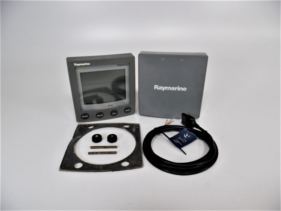Raymarine ST60 Tridata Instrument w/ Sun Cover - A22013 - READ DESCRIPTION!!