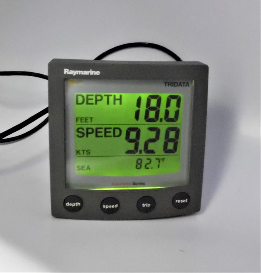 Raymarine ST60 Tridata Instrument w/ Sun Cover - A22013 - READ DESCRIPTION!! - Image 7