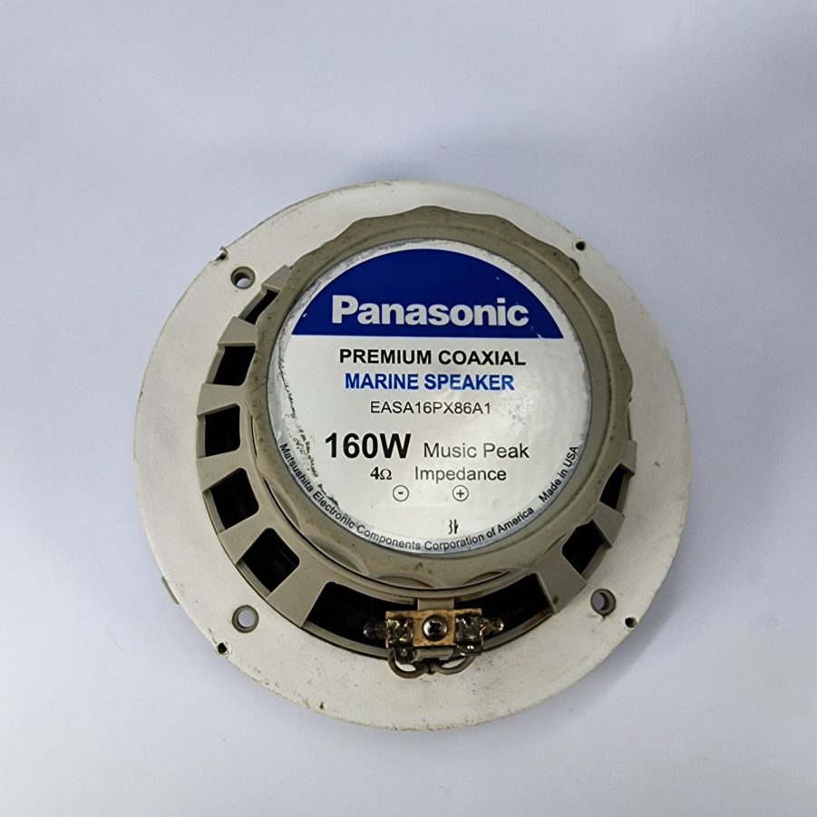 [1 Pair] Panasonic Premium Coaxial Marine Speakers - EASA16PX86A1 - No Grilles - Image 11