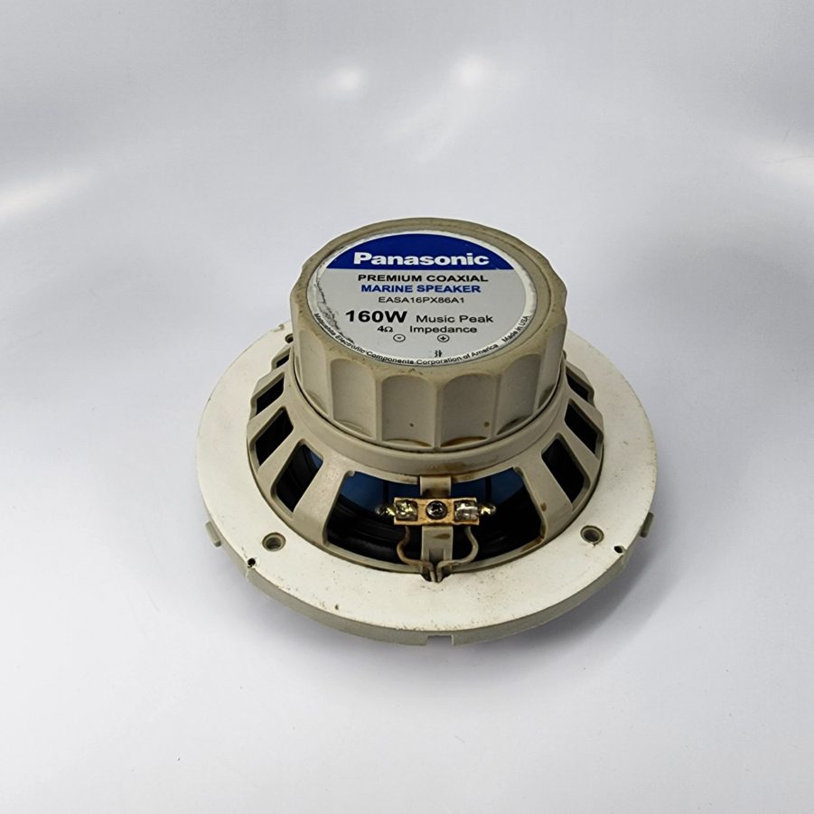 [1 Pair] Panasonic Premium Coaxial Marine Speakers - EASA16PX86A1 - No Grilles - Image 10