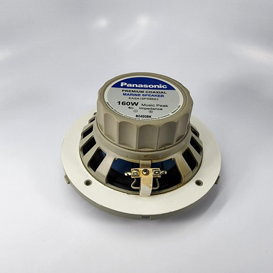 [1 Pair] Panasonic Premium Coaxial Marine Speakers - EASA16PX86A1 - No Grilles - Image 5