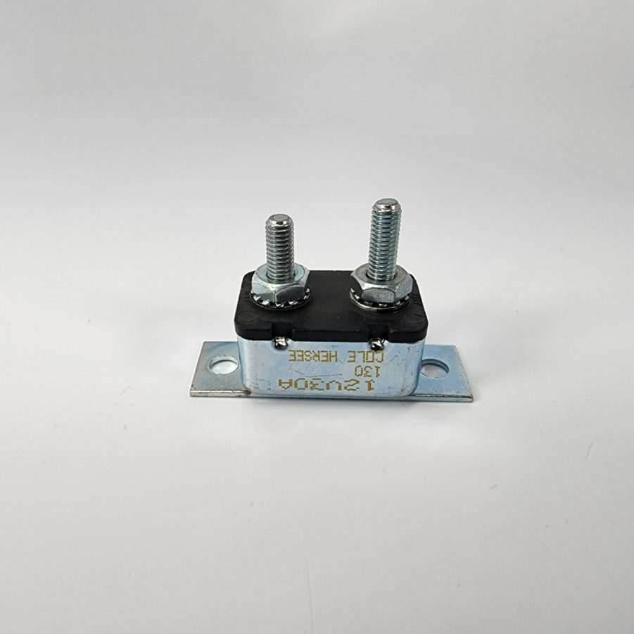 Cole Hersee/LittleFuse - 30055-30-BP Type-I 12V/30A Plated Steel Circuit Breaker - Image 2