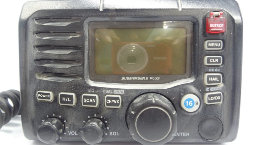 ICM504 Submersible Marine Fixed Mount VHF Radio Transceiver Unit
